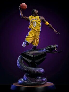 Black Mamba NBA Kobe Bryant Lakers Basketball Action Figure LA 24 Figurines